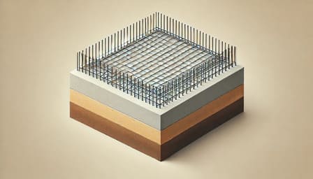 Плита для каркасного дома 6×6 м
